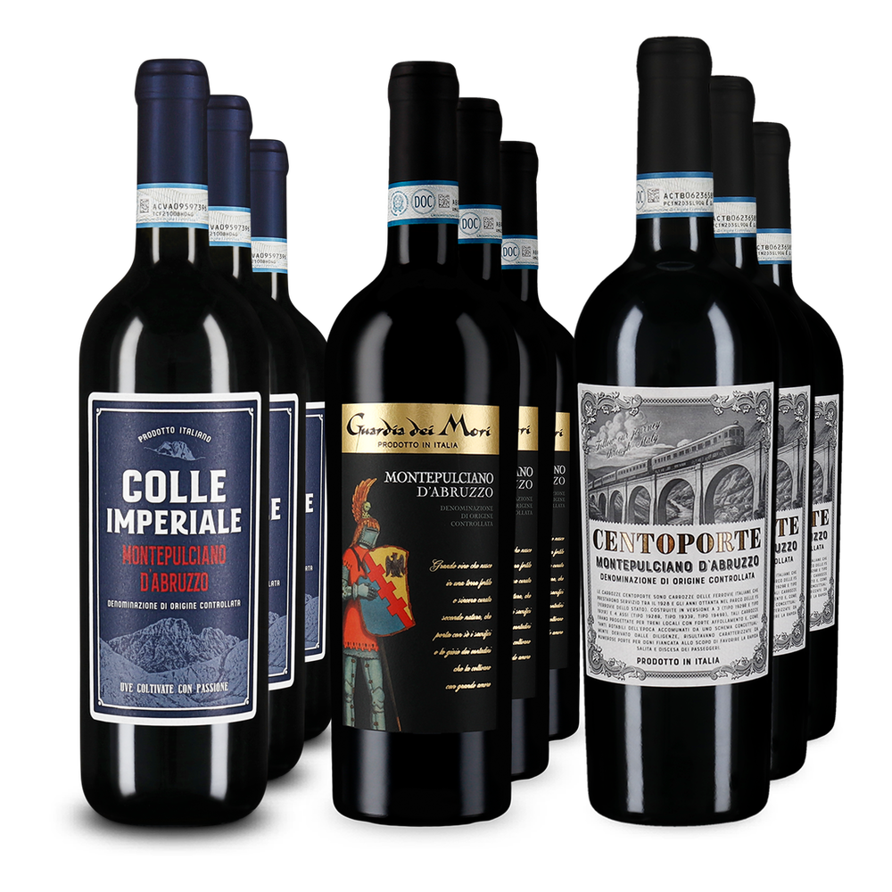 3x3 Montepulciano d'Abruzzo: piacere di vino rosso per le giornate fredde