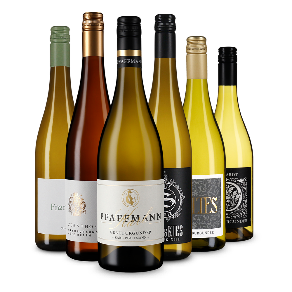 6x1 Pinot Gris: selezione di qualità dalla Germania