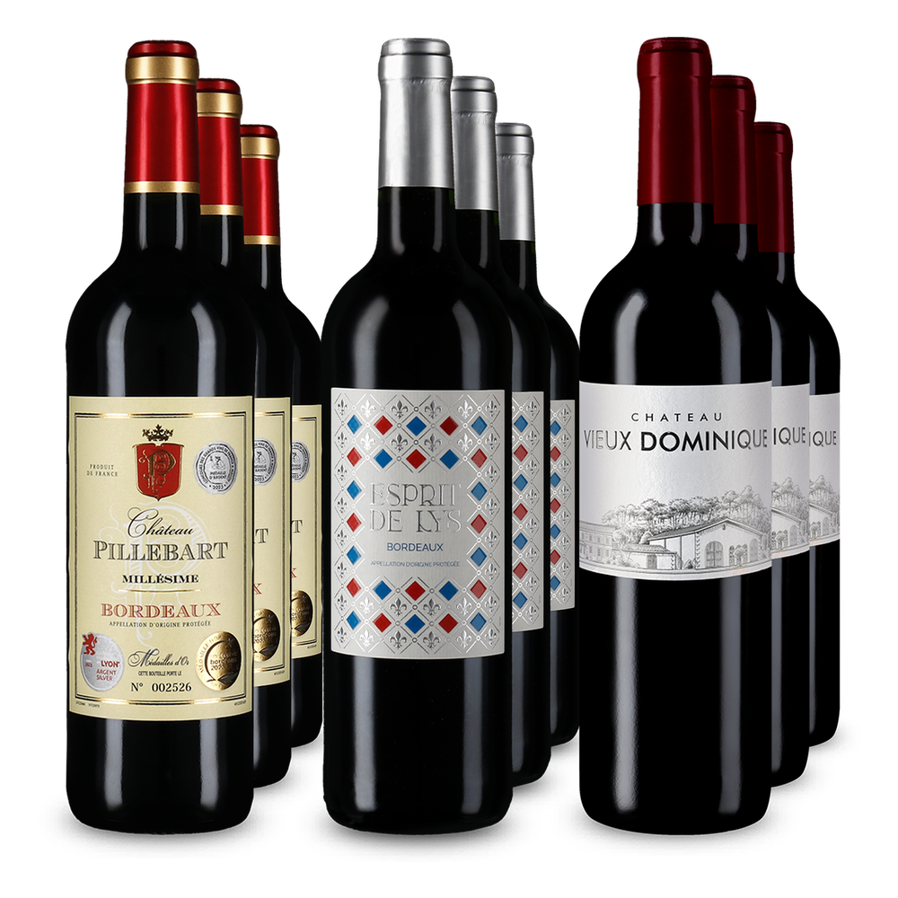 3x3 Bordeaux: tre classici in un cofanetto vantaggioso