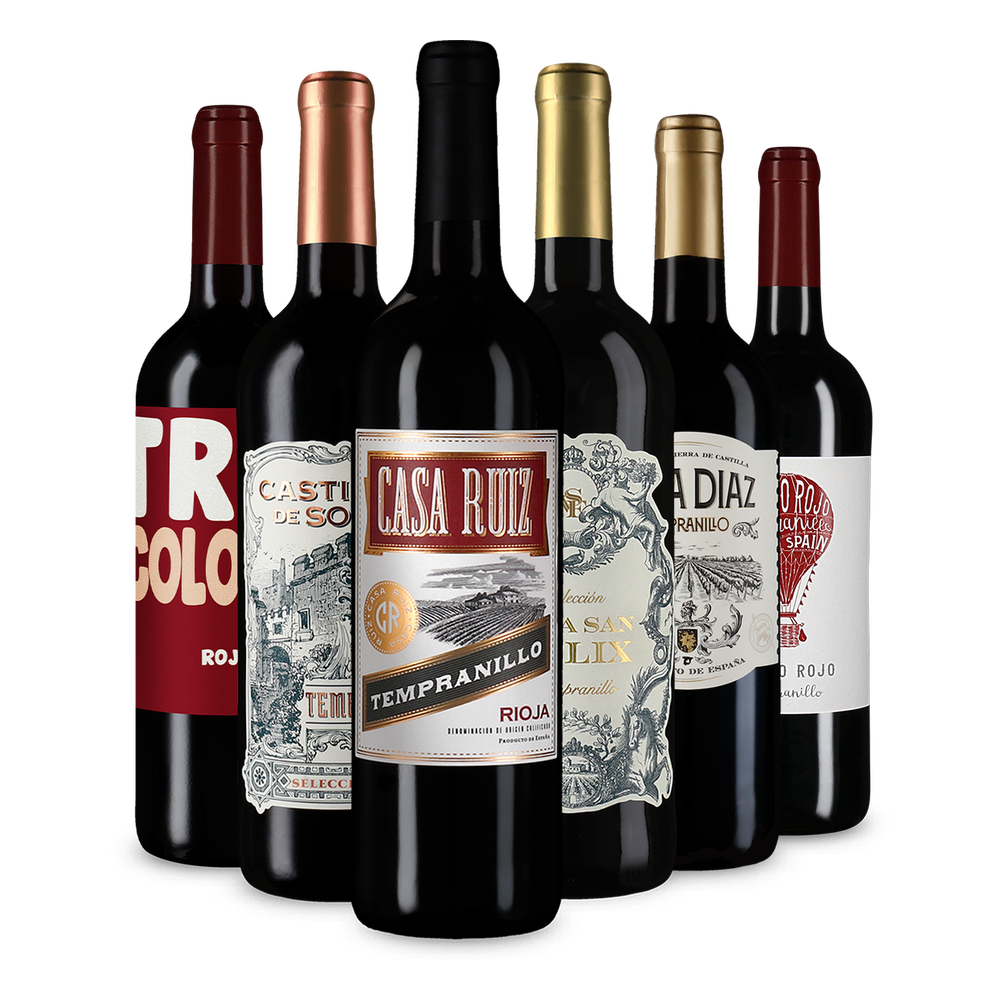 6x1 Tempranillo: rossi spagnoli da amare