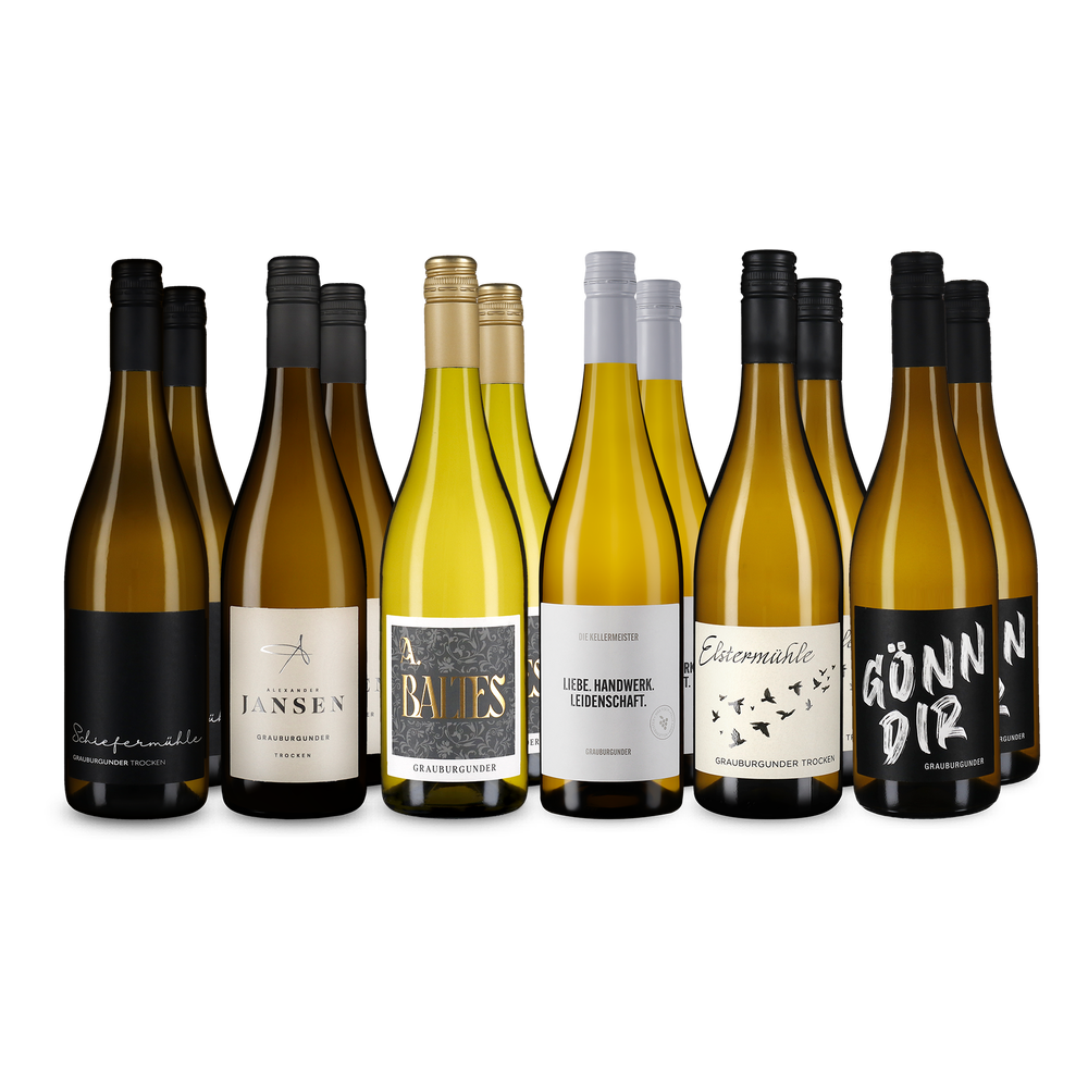 6x2 Pinot Gris con valutazioni top in confezione scorta